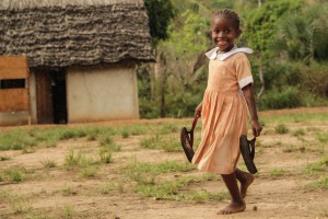 Fotoreportage: Girl at Footprints Orphanage Kenya