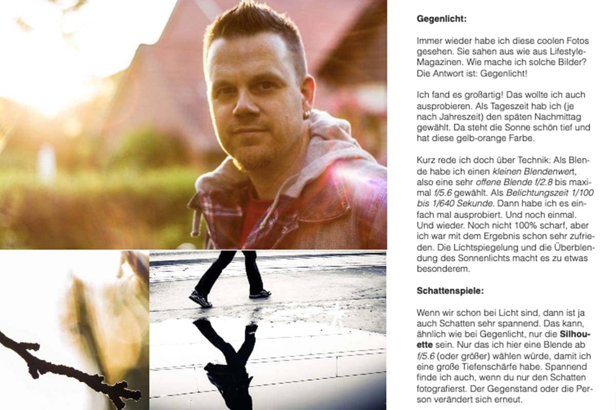 Fotografieren Lernen Pdf Kostenlos Ig Fotografie